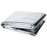 Emergency Thermal Foil Blanket, Windproof/ Waterproof